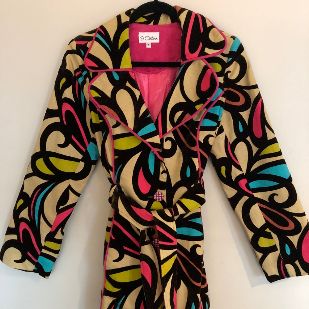 3 SISTERS Multi Belted Jacket